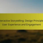 Interactive Storytelling: Design Principles, User Experience and Engagement